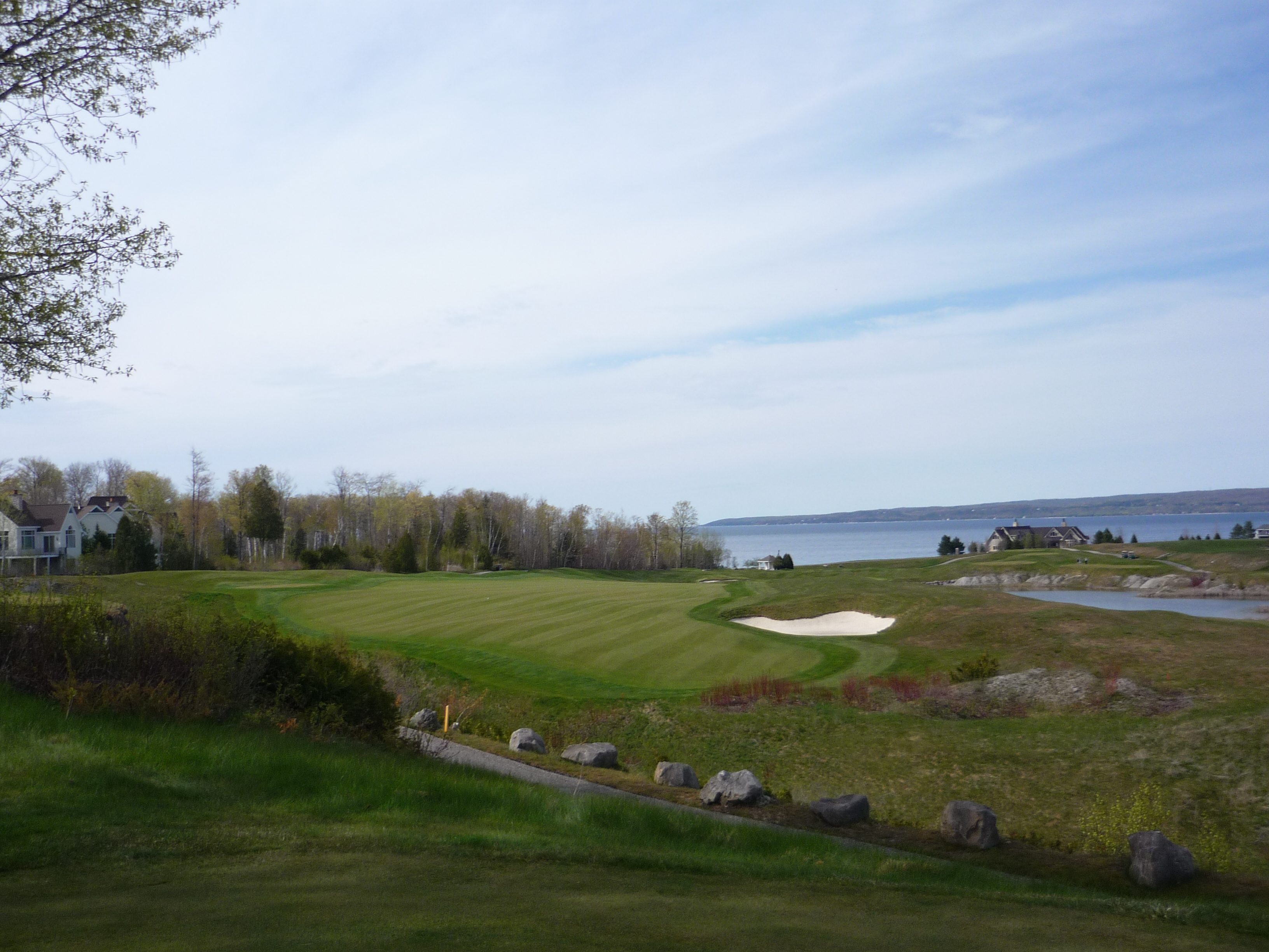 The Links/Quarry at Bay Harbor Golf Club in Bay Harbor, Michigan, USA